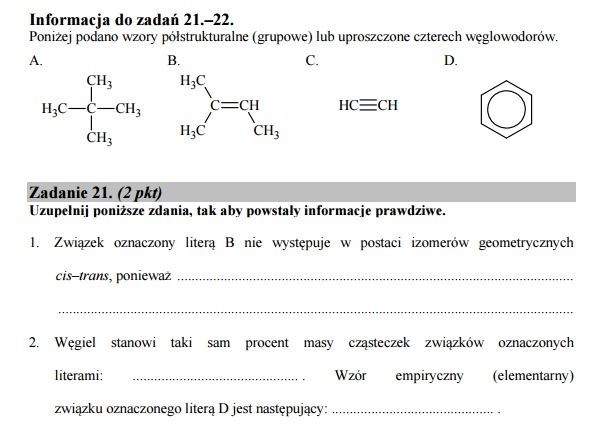 Stara matura 2016: CHEMIA rozszerzona [ODPOWIEDZI, ARKUSZ CKE]