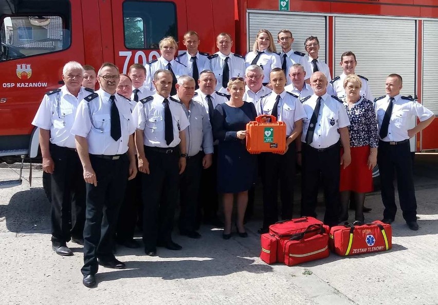 Strażacy OSP Kazanów mają pierwszy w powiecie zwoleńskim...