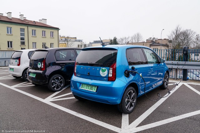 Miasto Białystok kupiło nowe auta elektryczne