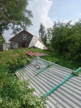 Małopolska po burzy. Uszkodzone dachy w dwóch miejscowościach
