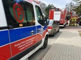 Wypadek w Wodzisławiu Śląskim. Na Chrobrego auto potrąciło dziecko