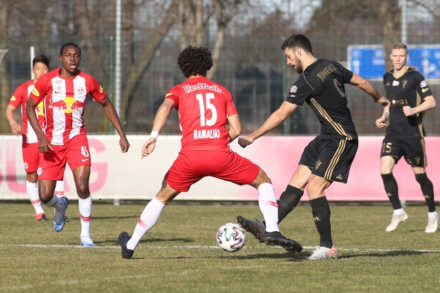 1.02.2020 r. Sparing: Red Bull Salzburg - Górnik Zabrze 3:0.