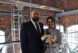 Świętochłowice: Ślub cywilny w wieży Basztowej KWK Polska [ZDJĘCIA]
