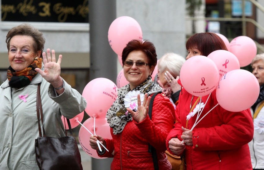 Marsz Różowej Wstążki w Gdyni, czyli profilaktyka nie boli [ZDJĘCIA]