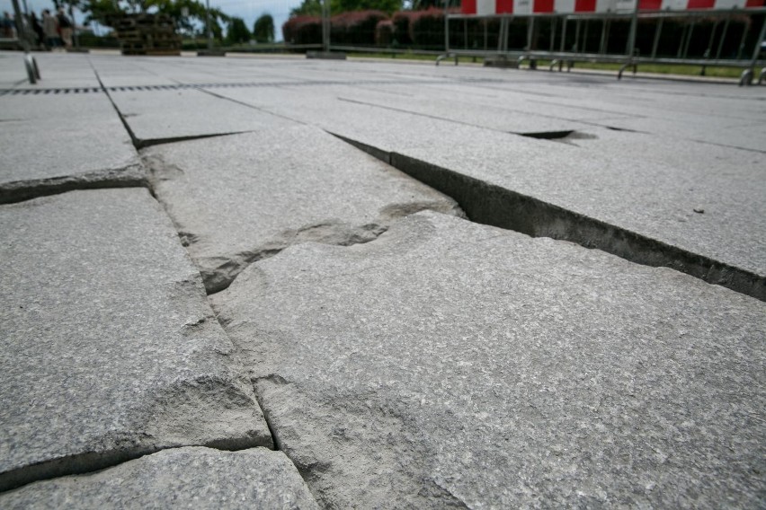 Kraków. Trwa remont parkingu dla autokarów pod Wawelem