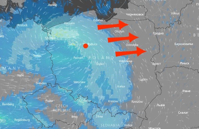 [IMGW - ostrzeżenia. Prognoza pogody, czwartek, 18 stycznia 2018; MAPA, radar pogodowy, pogoda 18.01.2018, KUJAWSKO-POMORSKIE, Bydgoszcz, Toruń, Grudziądz, Włocławek, Nakło, Inowrocław, Świecie, Żnin]