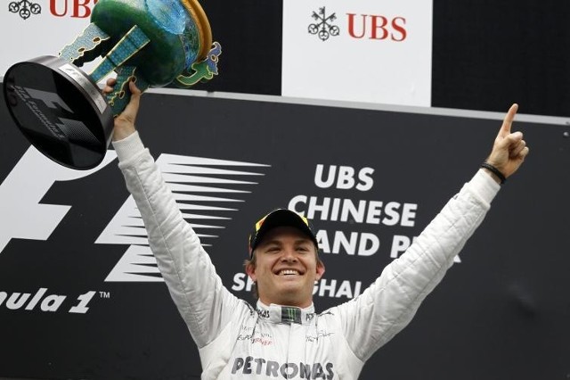 Formuła 1: Grand Prix Chin wygrywa Nico Rosberg z Mercedesa