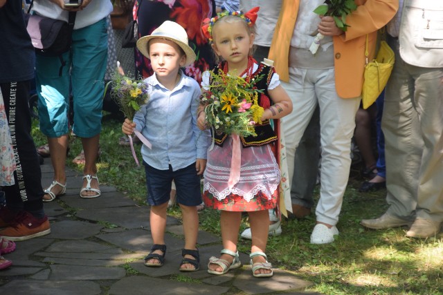 Msza św. polowa w skansenie pszczyńskim ku czci Matki Bożej Zielnej