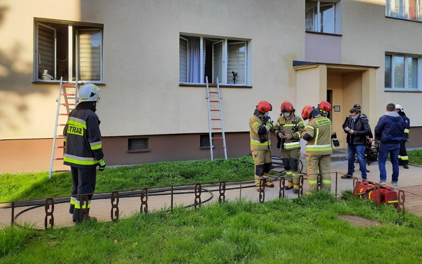 W pożarze mieszkania w Grajewie zginęła kobieta