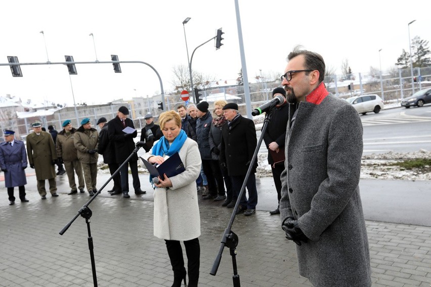 Dziś (18 stycznia) odbyła się uroczystość nadania Trasie...