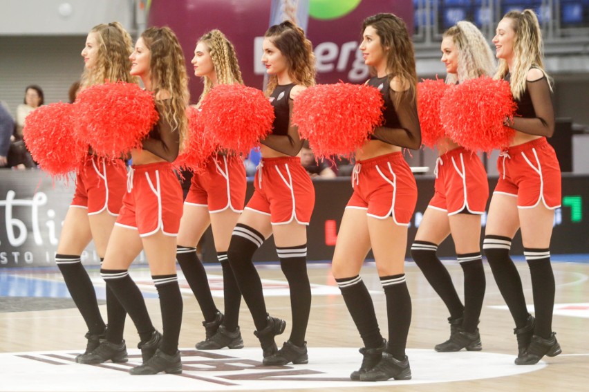 Zobacz jak tańczyły piękne cheerleaderki Startu Lublin podczas meczu ze Spójnią Stargard