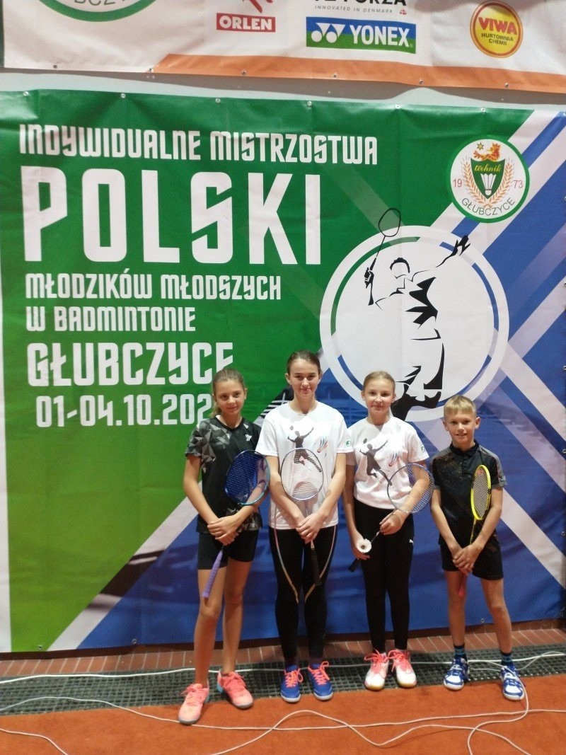 Indywidualne Mistrzostwa Polski Młodzików Młodszych w badmintonie – Głubczyce 2020 (zdjęcia)