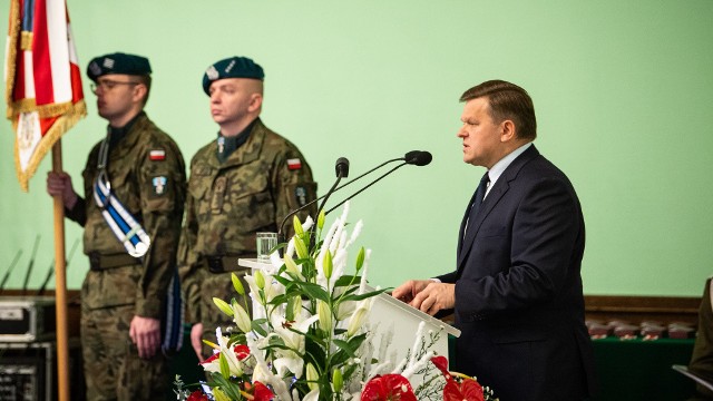 Wojciech Skurkiewicz dodał, że „kluczowe są również Wojska Obrony Cyberprzestrzeni, a także podwyższony stan gotowości polskiego lotnictwa”.