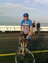 Tadeusz Garncarz na rowerze podbił Balaton! Cyklista z Myszkowa pokonał 1500 km [ZDJĘCIA]
