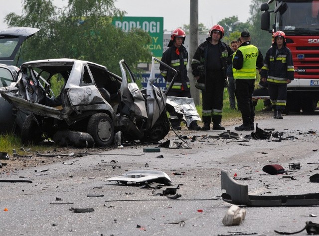 Wypadek na Podgórzu w Toruniu. Jedna osoba nie żyje.