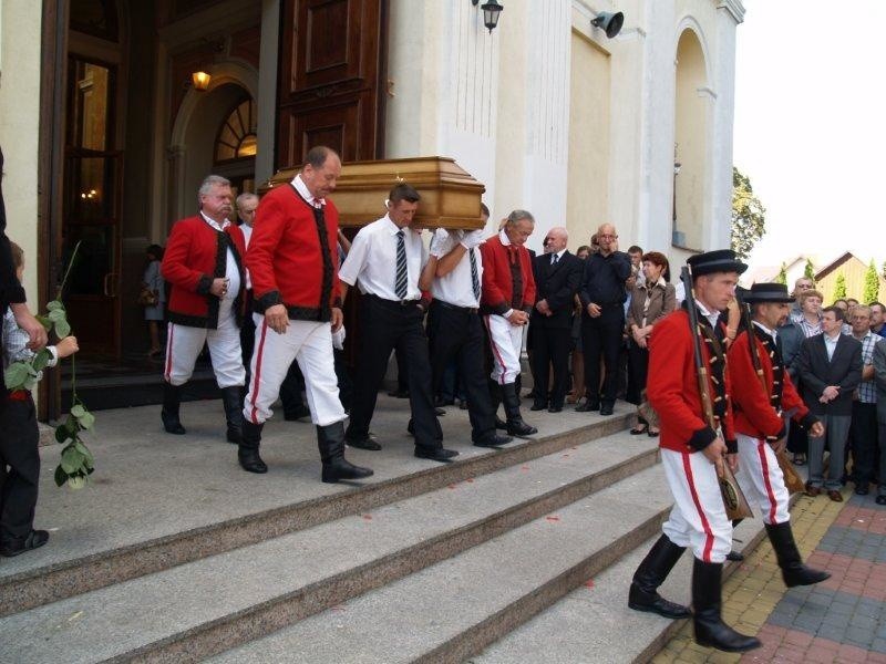 Pogrzeb Mirosława Boronia