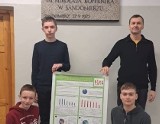 Sukces uczniów sandomierskiej "Jedynki" w Międzynarodowym Konkursie Umiejętności Statystycznych.