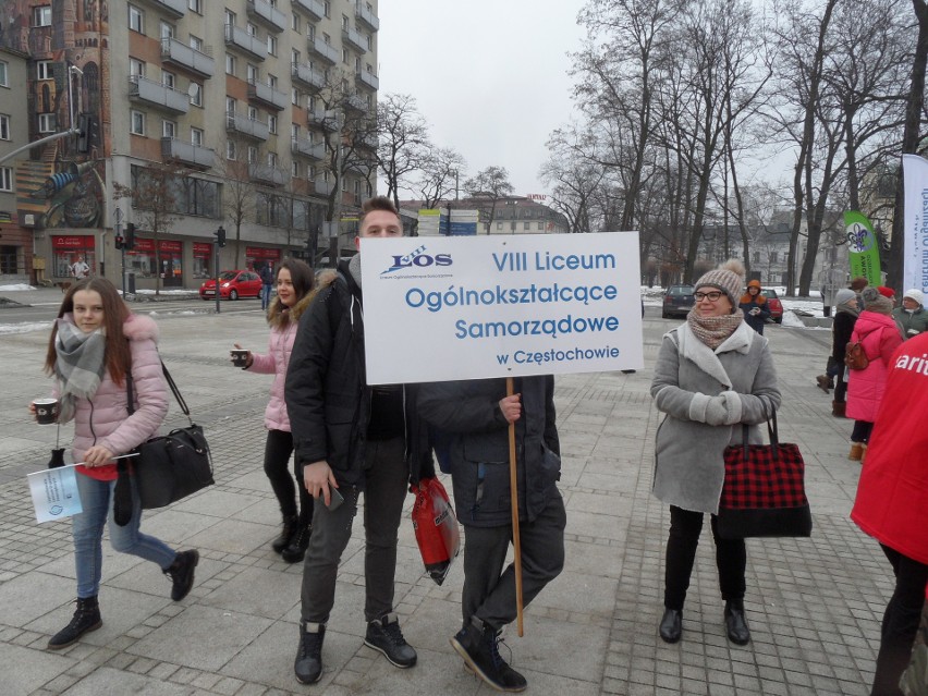 Happening w Częstochowie: zostaw w mieście 1 procent podatku [ZDJĘCIA]