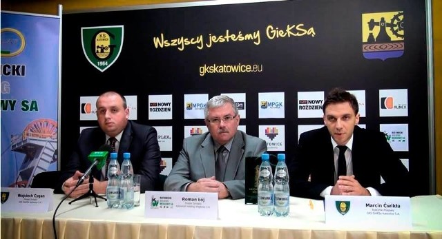 Konferencja przed meczem GKS Katowice - Energetyk ROW Rybnik