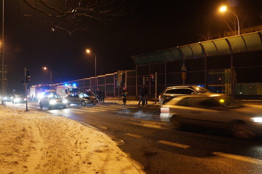 Wypadek w Wojkowicach Kościelnych