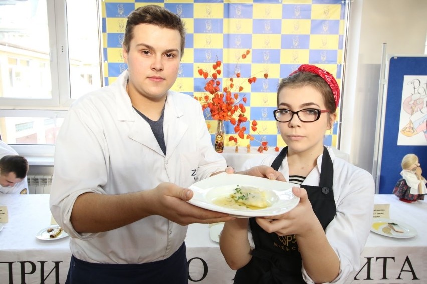 Uczniowie z Kielc przygotowali pyszności na konkurs kuchni rosyjskiej