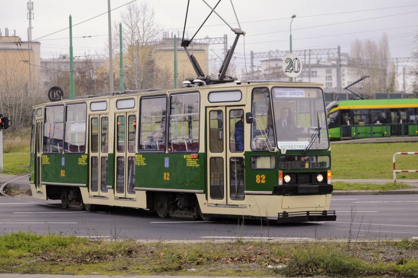 Po Poznaniu kursują zabytkowe tramwaje, które na co dzień...