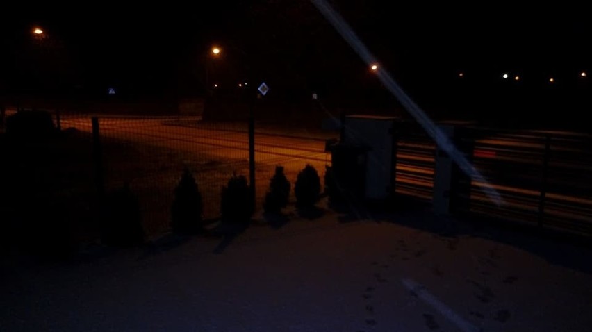 Burza śnieżna w Częstochowie