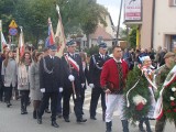 Myszyniec. Uroczystości patriotyczne w kościele i przy muralu. 29.09.2019