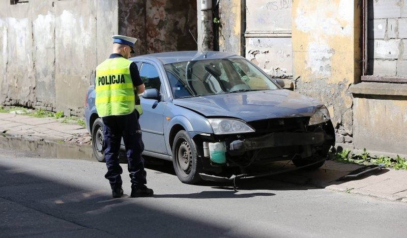 Wypadek na ul. Zawiszy Czarnego