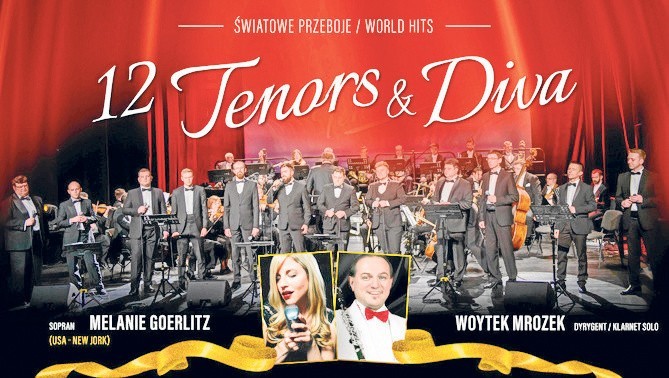 Projekt muzyczny 12 Tenors & Diva już 8 marca w Filharmonii Łódzkiej