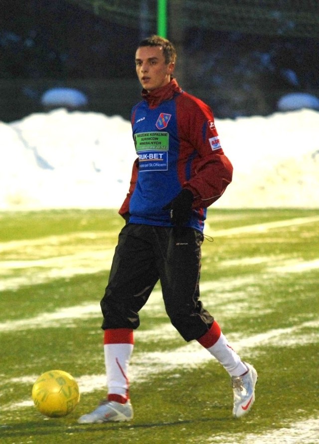 Podczas meczu kontrolnego w łagowskiej drużynie był testowany między innymi Mikołaj Jasiński, obrońca OKS Opatów.