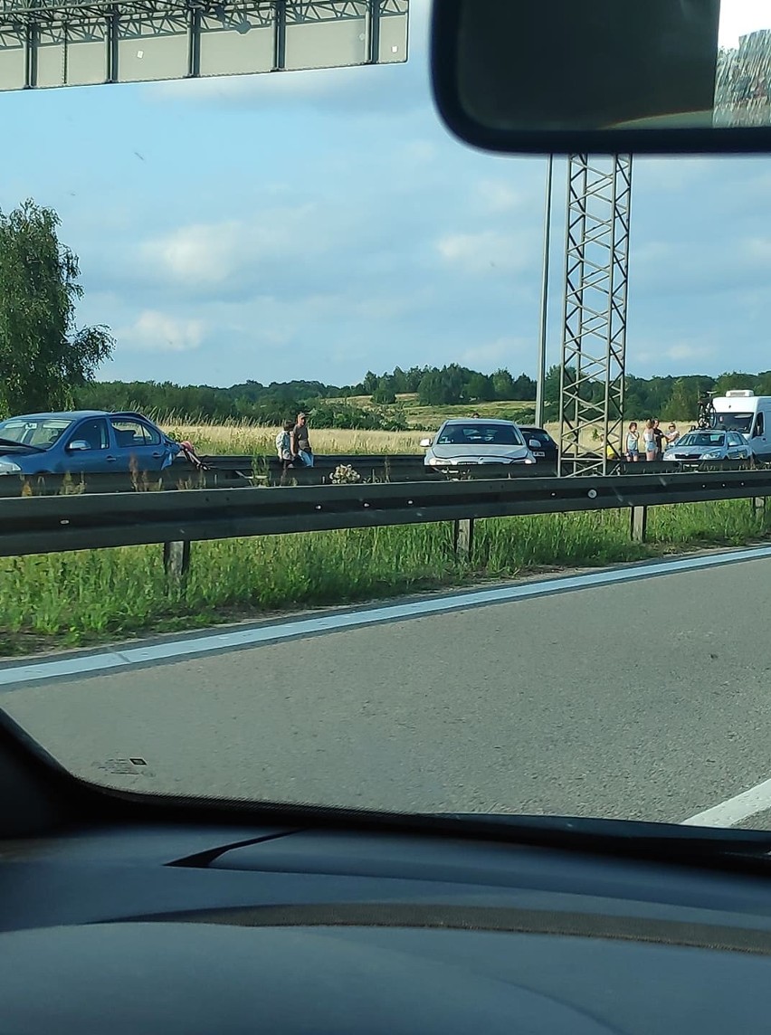 Wypadek na A6