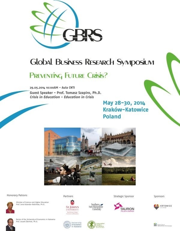 Uniwersytet Ekonomiczny gospodarzem Global Business Research Symposium