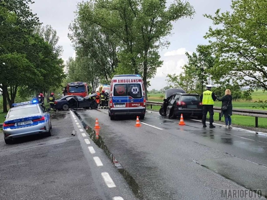 Groźny wypadek na trasie Opole - Kluczbork.