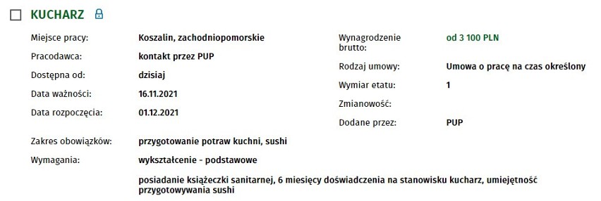 Szukasz pracy w Koszalinie i regionie? Sprawdź, jakie oferty...