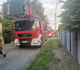 Pożar domu jednorodzinnego w Brzegach koło Wieliczki. Możliwe podpalenie