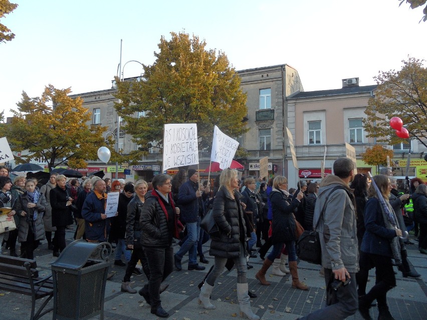 Czarny protest w Częstochowie