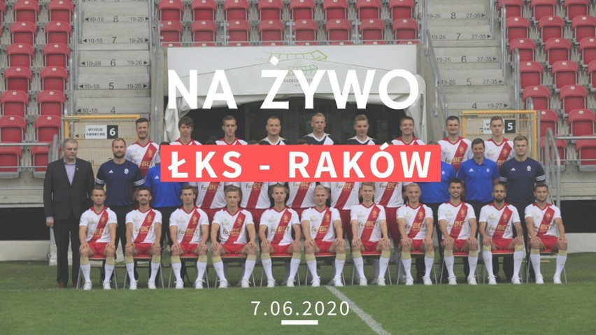 Raków Częstochowa - ŁKS 1:1. Łodzianie coraz bliżej I ligi