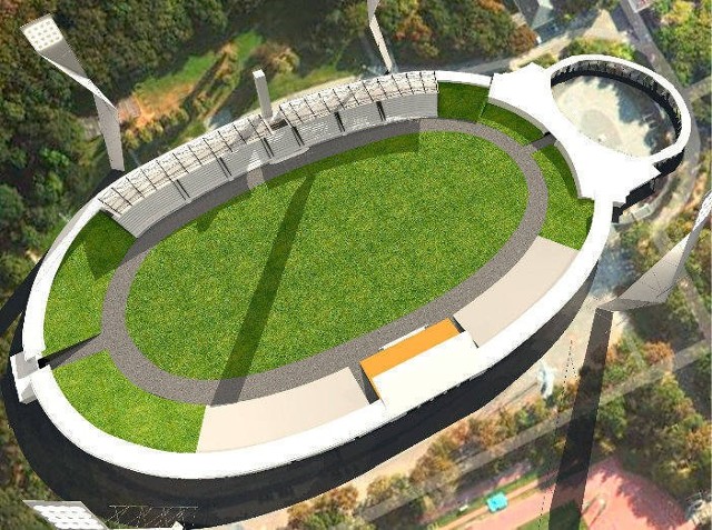 Tak może wyglądać po przebudowie Stadion Olimpijski