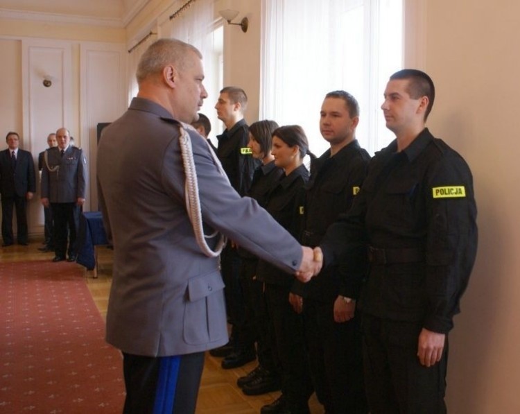 Białystok: Ślubowanie nowych policjantów