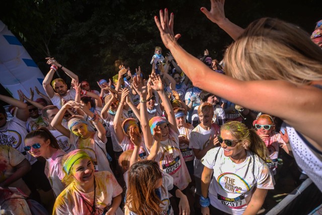 The Color Run 2018 na Skwerze Kościuszki w Gdyni 15.09.2018