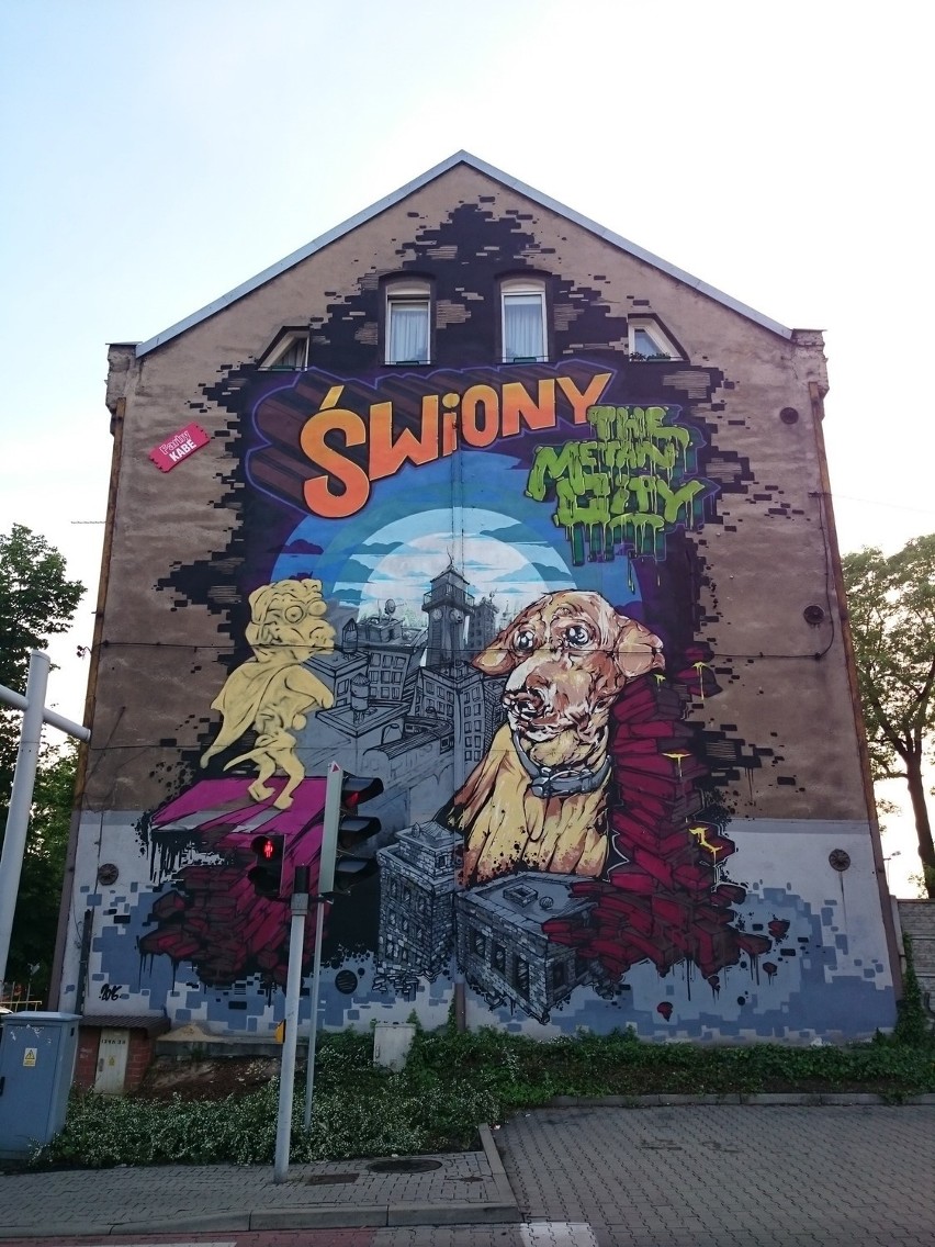 Nowy mural Świętochłowice