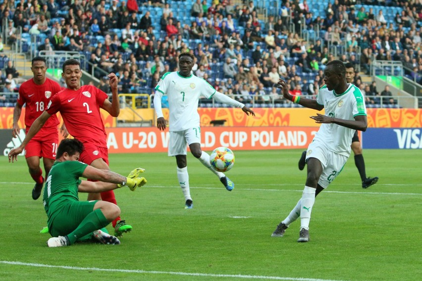 Mistrzostwa Świata U-20. Senegal pewnie pokonał Tahiti na Arenie Lublin. Zobacz zdjęcia