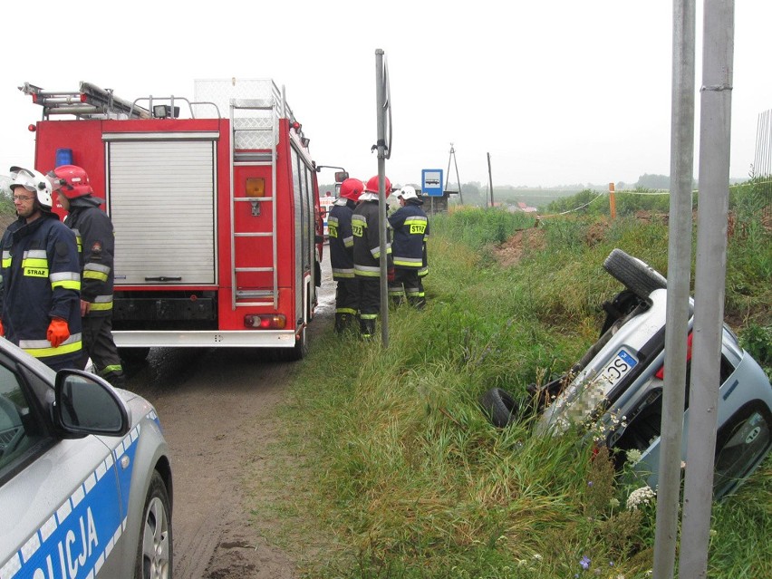 Skierniewice: wypadek w Chrzczonowicach (ZDJĘCIA)