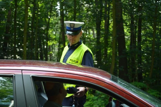 Policja krośnieńska sprawdzała trzeźwość kierowców.