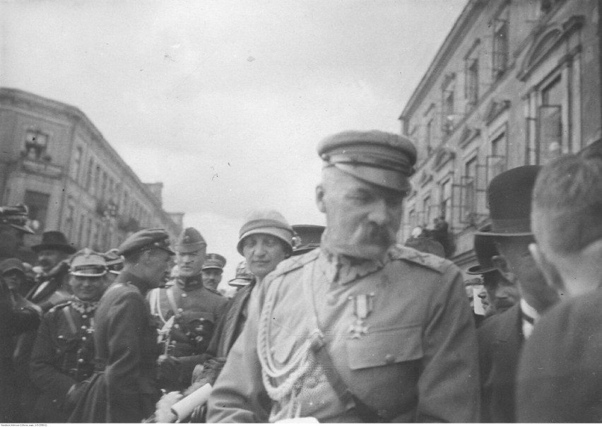 Józef Piłsudski w Kielcach, sierpień 1926 rok