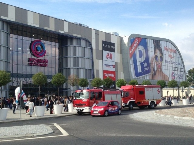 Poznań City Center: Kolejny alarm. Ewakuowano klientów