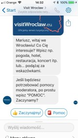 Chatbot Wrocławia – pierwszy w Polsce całodobowy punkt informacji turystycznej 