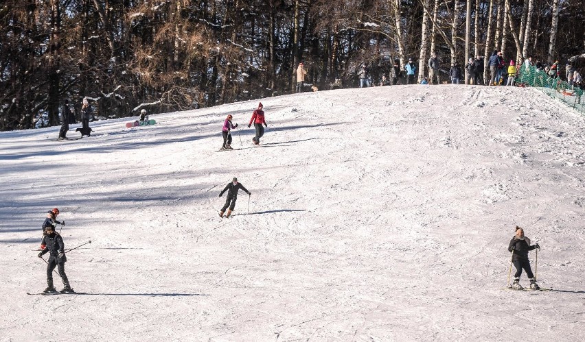 Zimowe szaleństwo na Łysej Górze 13.02.2021 r.