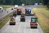 Na opolskim odcinku autostrady A4 rozpoczęto układanie nowej nawierzchni